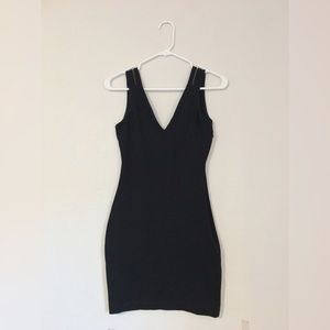 V- Neck Party Mini Dress